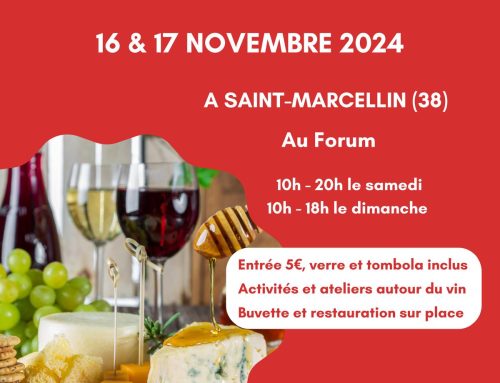 Salon de Saint-Marcellin (38) – 16 et 17 Novembre